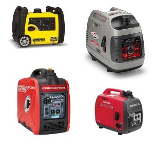 Other small portable generators to power refrigerator.